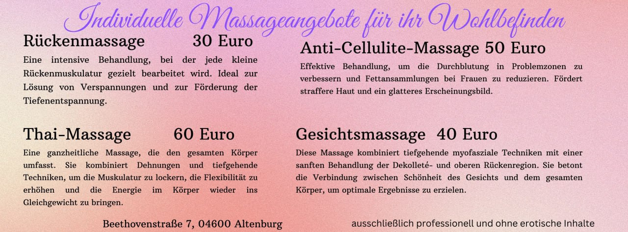 Massage Altenburg Ästhetik Studio · Fotos 8